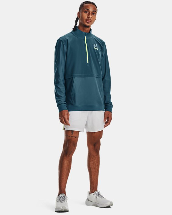 Men's UA Run Anywhere Pullover in Blue image number 2